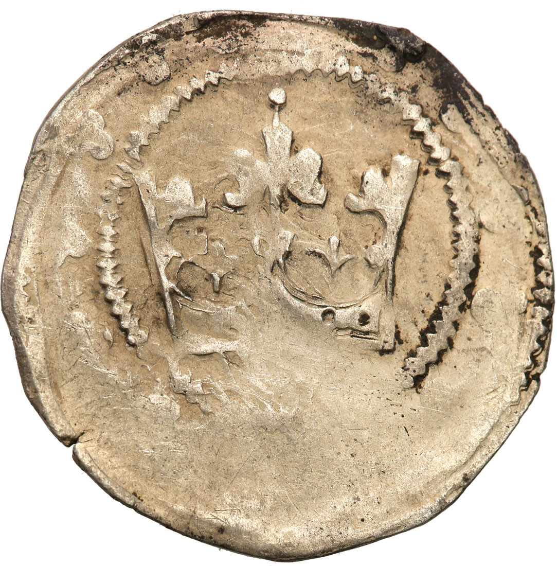 Śląsk, Księstwo Wrocławsko-Legnickie. Bolesław III Rozrzutny (1296-1352). Kwartnik, Brzeg - RZADKOŚĆ R6